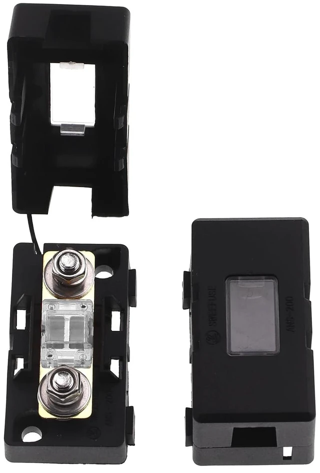 Alt view image 2 of 6 - 80Amp AMI/Midi Fuse Holder with Bolt-on AMI/Midi Fuse for Cars Trucks (Pack of 2)