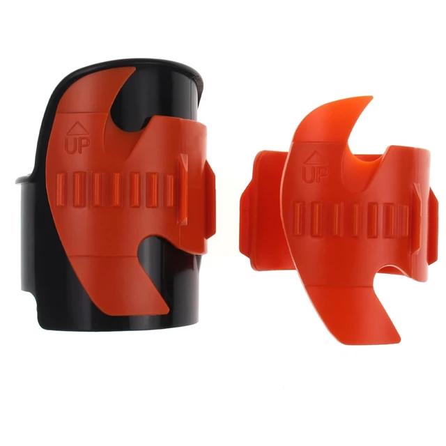 Alt view image 4 of 6 - Motorcycle Fork Seal Cleaner Tool, Universal Motorcycle Front Fork Saver Cleaner, fits all 45-55mm Front seal mate Oil Level Shock Repairing Absorber Tool (Pack of 2,Orange)