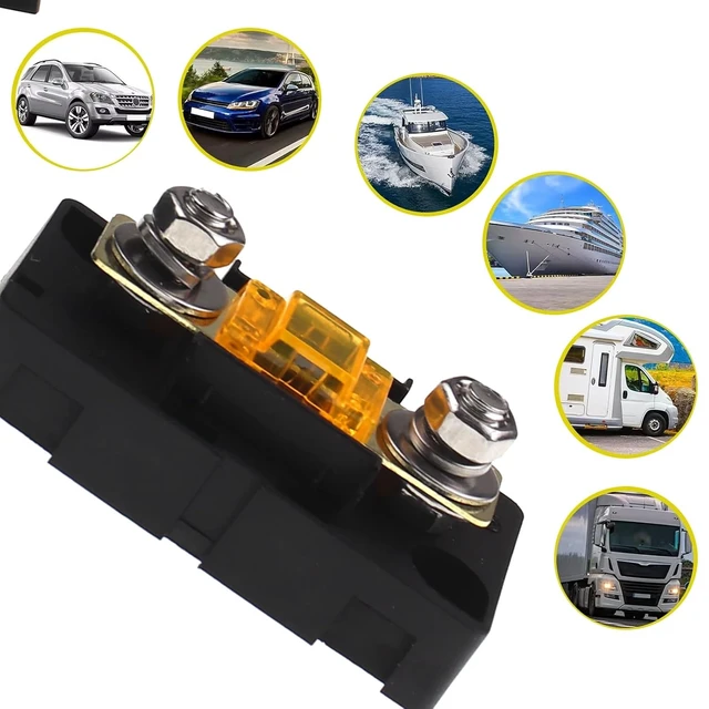 Alt view image 5 of 6 - 20Amp AMI/Midi Fuse Holder with Bolt-on AMI/Midi Fuse for Cars Trucks (Pack of 2)