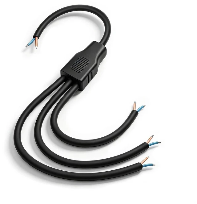 Main image of 2 Wire Splitter Pigtail Cable for LED Strip,17AWG 6A 300V(1 to 3)