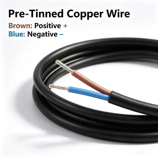 Alt view image 3 of 7 - 2 Wire Splitter Pigtail Cable for LED Strip,17AWG 6A 300V(1 to 2)