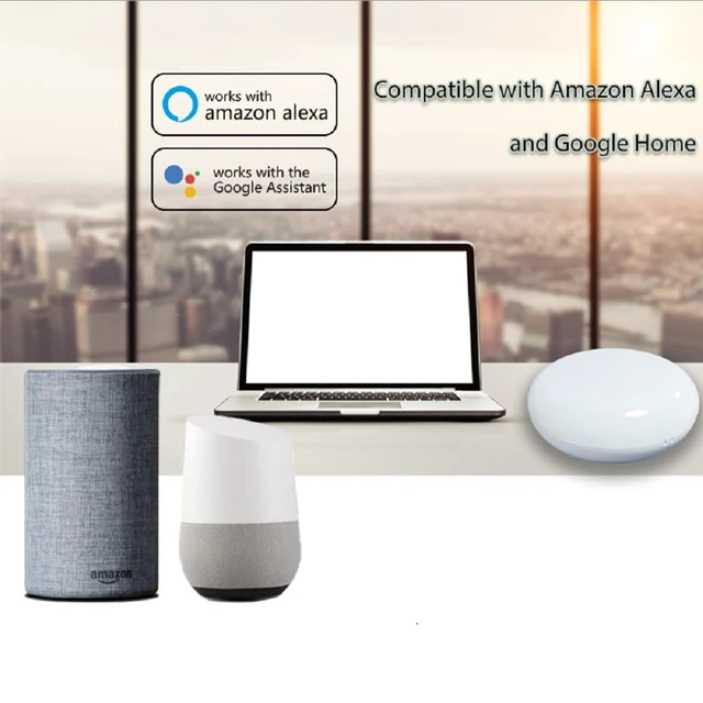 Alt view image 6 of 7 - Tuya app WiFi Temperature Sensor Controller,Phone Monitor and Control Temperature Anywhere,4 Channel 110v 10A Dry Contact Relay Switch,Compatible with Alexa Google Home