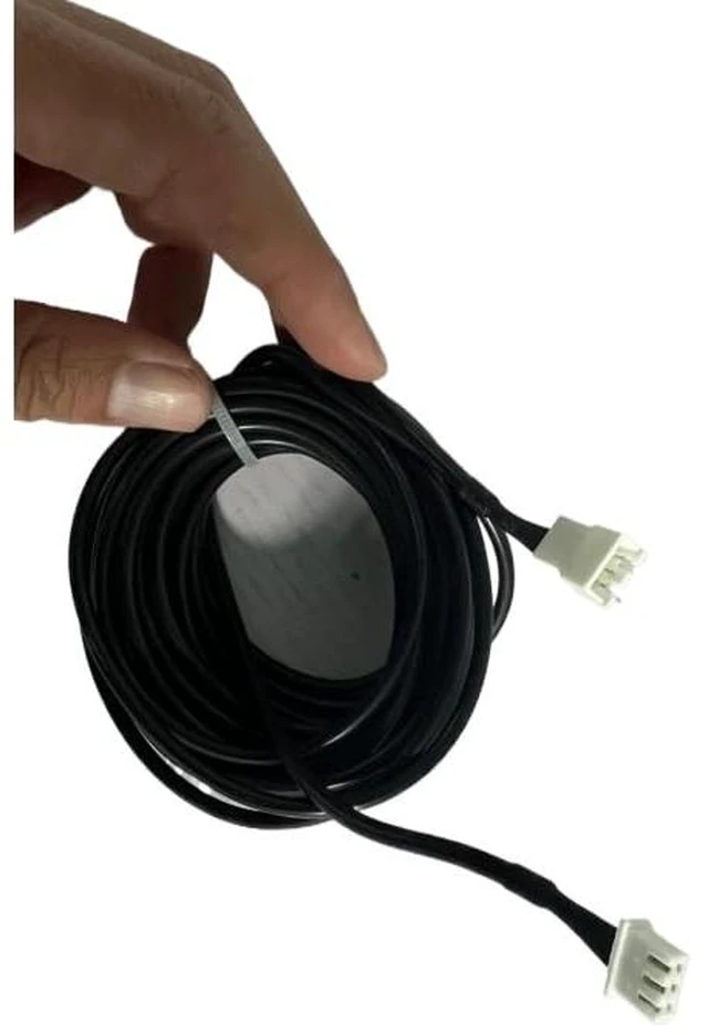Alt view image 2 of 4 - WiFi Temperature Humidity Sensor Extension Cable, 5m 16.4ft 3-Pin Male Plug to Female Socket