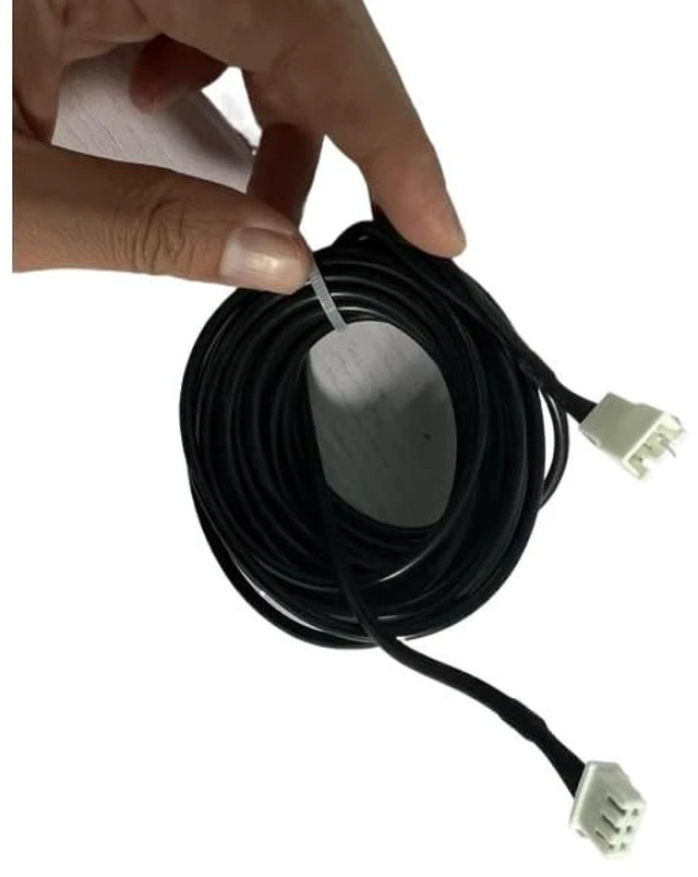 Alt view image 3 of 4 - WiFi Temperature Humidity Sensor Extension Cable, 5m 16.4ft 3-Pin Male Plug to Female Socket