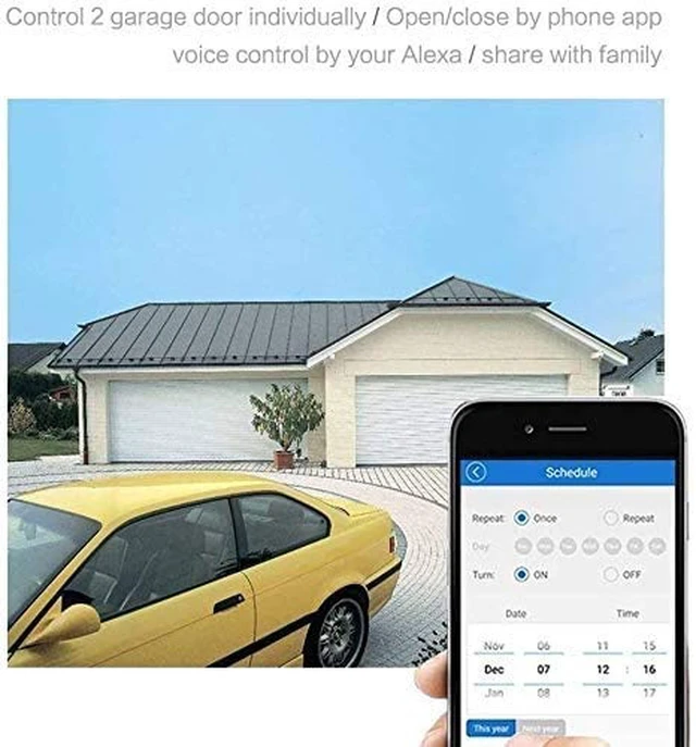 Alt view image 5 of 5 - WiFi Wireless Smart Switch Module,DIY WiFi Garage Door Opener,Smart Motor Controller