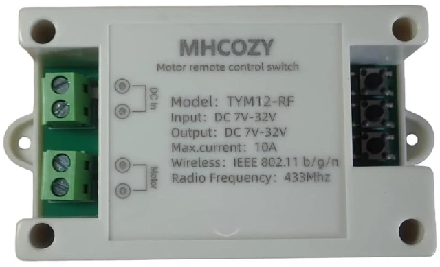 Main image of Tuya app WiFi Remote Control Forward Reverse Relay Module for DC 7-32v Smart Linear Actuator,Compatible with Alexa