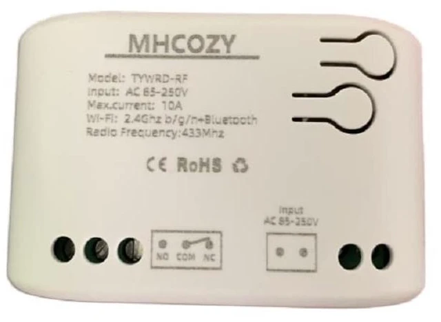 Main image of Updated WiFi Wireless Smart Switch Inching Self-Locking Relay Module,be Applied to Access Control,DIY WiFi Garage Door Opener (Smart Life app 1CH 85-250v)