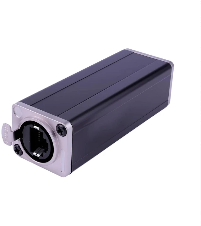 Main image of etherCON RJ45 Coupler Inline Connector for Cable Extension Compatible with NE8FF NE8MC and All Standard RJ45 Plugs Equipped with Recognized Spring Locking System (NE8FF_1PCS)