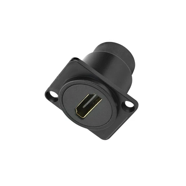 Alt view image 3 of 5 - D R Series HDMI Passthrough Panel-Mount Connector (HDMI)
