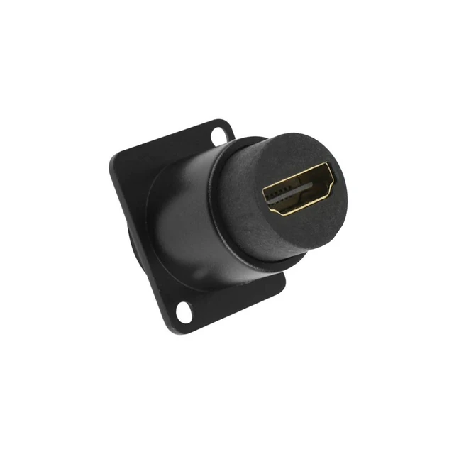 Alt view image 4 of 5 - D R Series HDMI Passthrough Panel-Mount Connector (HDMI)