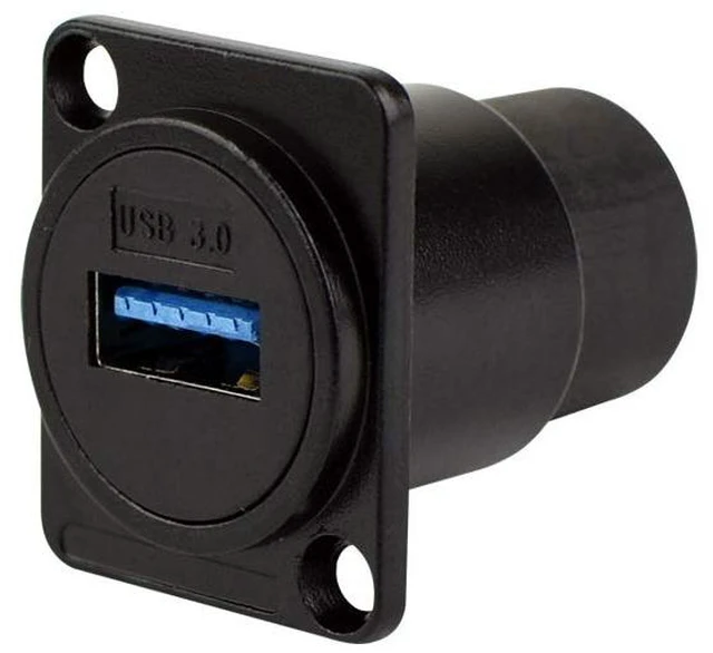 Main image of D R Series USB3.0 Passthrough Panel-Mount Connector (USB3.0)