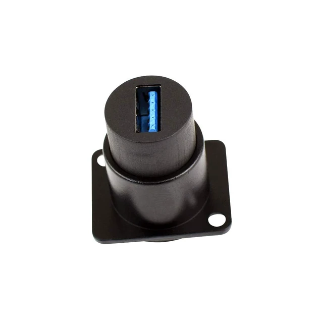 Alt view image 2 of 5 - D R Series USB3.0 Passthrough Panel-Mount Connector (USB3.0)