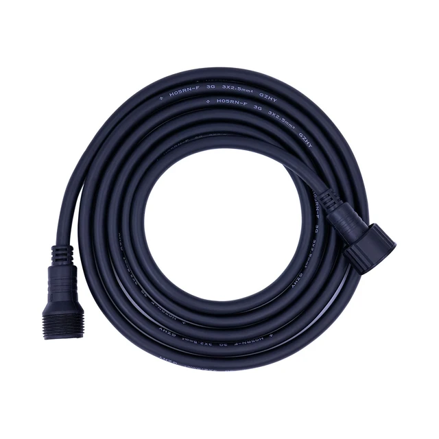 Alt view image 3 of 5 - Waterproof LED PAR Light Extension 3-Core Power Cable - for Stage Lighting Power Cord, Lighting Accessories (Power Cable, 10Feet)