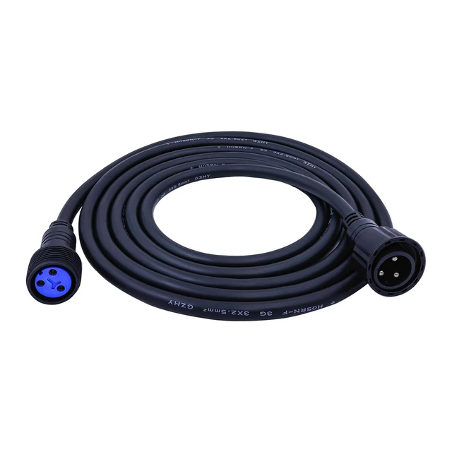 Alt view image 2 of 5 - Waterproof LED PAR Light Extension 3-Core Power Cable - for Stage Lighting Power Cord, Lighting Accessories (Power Cable, 10Feet)
