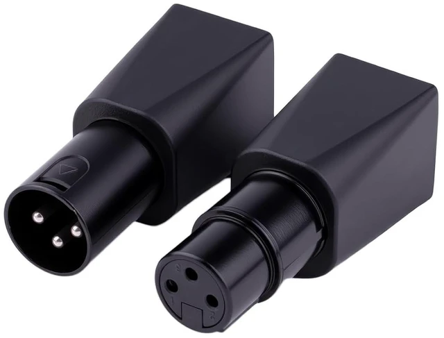 Main image of DMX to RJ45 Connector RJ45 Ethernet to 3 Pin XLR DMX Female & Male Adapter Sets 3PIN_1Pair