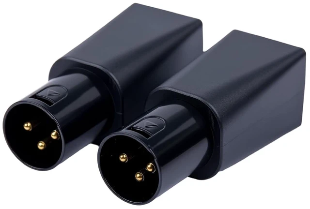 Main image of DMX to RJ45 Connector RJ45 Ethernet to 3 Pin| 5Pin XLR DMX Female | Male (2pcs) (3PIN_Male_2Pcs)