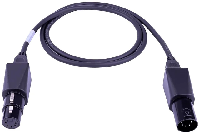 Alt view image 6 of 7 - DMX to RJ45 Connector RJ45 Ethernet to 5 Pin XLR DMX Female & Male Adapter Sets 5PIN_1Pair
