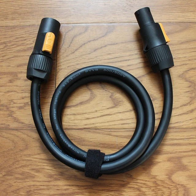 Alt view image 3 of 6 - Professional Compatible powerCON True1 Male to Female Power True 14WAG Extension Cable(6-Ft, 1 Pack)