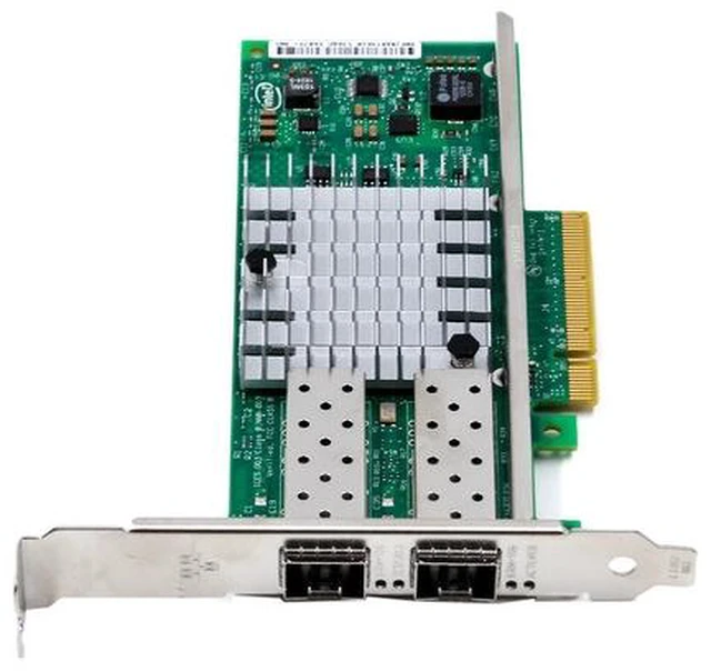 Main image of 10Gbps Dual Port PCI-E X520-DA2 E10G42BTDA Ethernet Server Adapter - OEM
