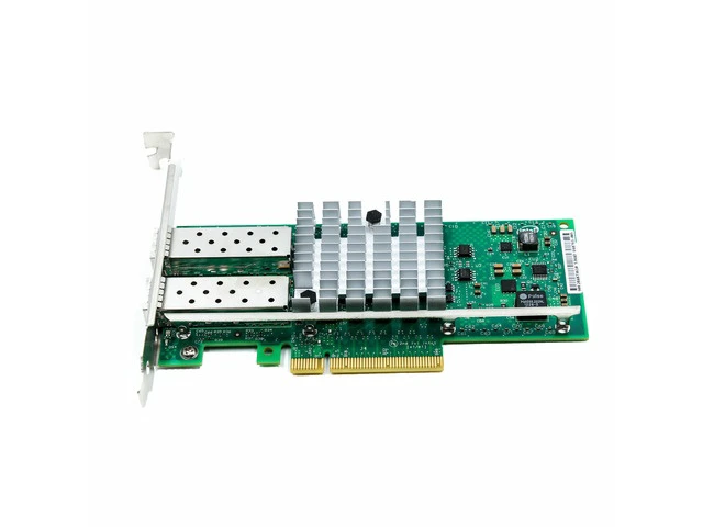 Alt view image 3 of 7 - 10Gbps Dual Port PCI-E X520-DA2 E10G42BTDA Ethernet Server Adapter - OEM