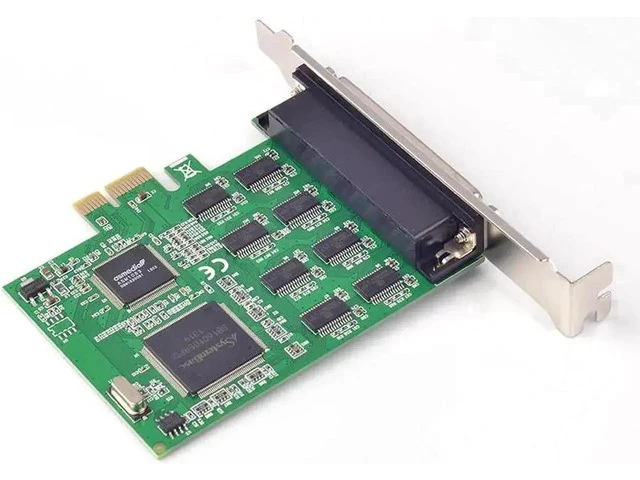 Alt view image 5 of 6 - PCI express to 8 Serial RS232 Ports PCI E Multi I/O Card with Fan-out Cable Chip SystemBase