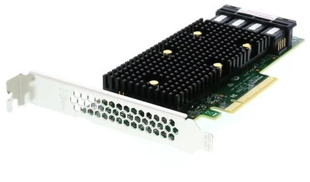 Alt view image 3 of 7 - SAS 9400-16i x8 lane PCI Express 3.1 SAS Tri-Mode Storage Adapter