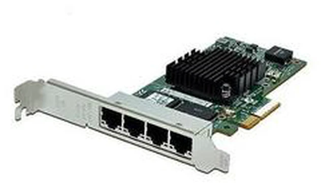 Main image of Thgmp Network Card I350T4 Pcie 2.1 X4 5 Gt S 10 100 1000 Quad Port Gigabit Ethernet Server Adapter