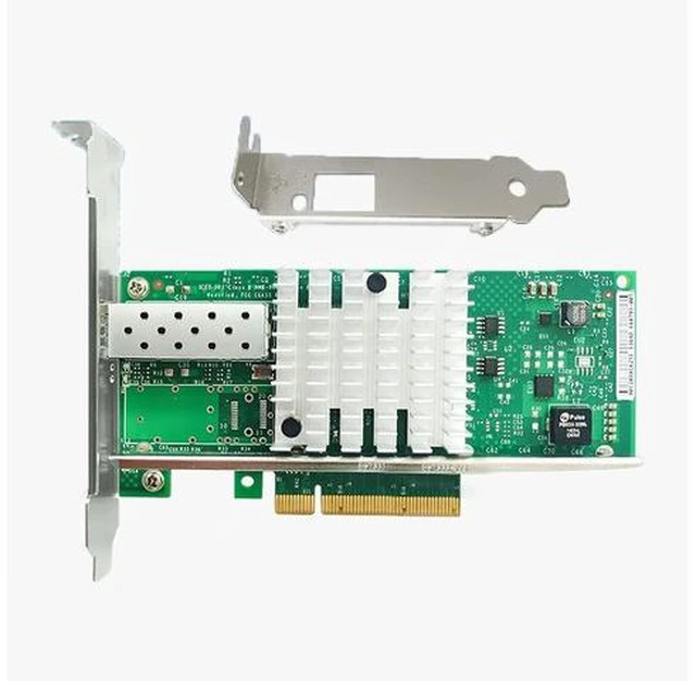Main image of PCIE x8/x16 Ethernet Network Adapter Compatible Intel X520-DA1 82599EN Chip Single SFP+ Port LAN Card NIC Server Support Windows Server/Windows/Linux/Vmware ESXI