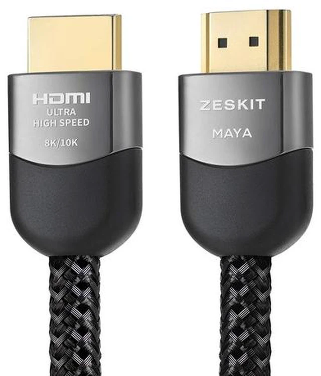 Alt view image 5 of 6 - 2.1 8K HDMI Cable 48Gbps 4K120Hz Compatible with Soundbar eARC HDR10 VRR Dolby Vision Atmos HDCP 2.2 & 2.3 Gaming PS5 Xbox Series X Apple TV Roku Monitor (Ultra High Speed, Maya 3ft)