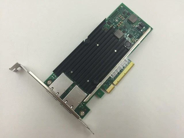 Alt view image 5 of 7 - X540T2BLK Intel Ethernet Converged Network Adapter X540-T2 - PCI Express x8 - 2 Port(s) - 2 x Network (RJ-45) - Twisted Pair - Low-profile, Full-height - Bulk