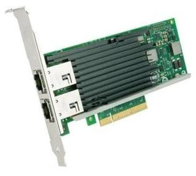 Alt view image 7 of 7 - X540T2BLK Intel Ethernet Converged Network Adapter X540-T2 - PCI Express x8 - 2 Port(s) - 2 x Network (RJ-45) - Twisted Pair - Low-profile, Full-height - Bulk