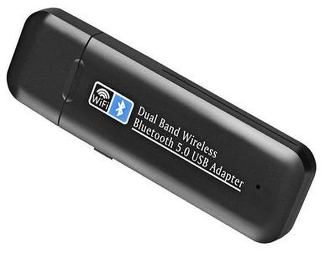 Main image of 2.4/5Ghz Wireless External Receiver USB WiFi Bluetooth 5.0 Adapter 1300Mbps Dual Band Mini WiFi Dongle for Laptop eokCXOY