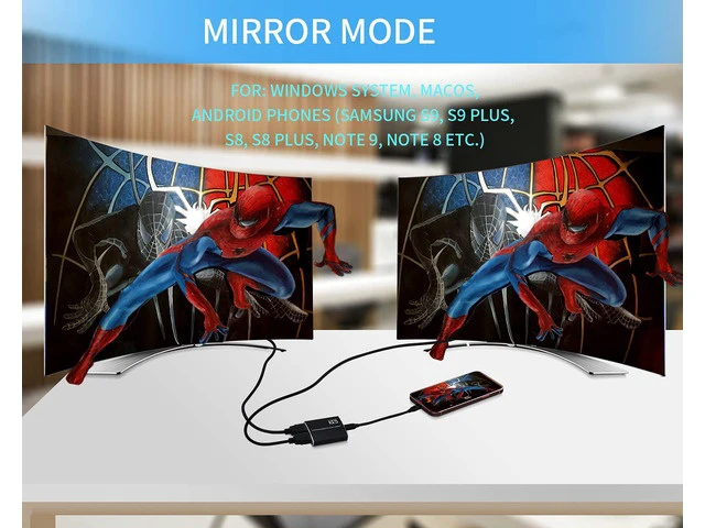 Alt view image 5 of 7 - 4K@60Hz USB C to Dual HDMI Adapter with Power Delivery and 3.5mm Audio Jack, Dual Monitors Adapter USB C Adapter USB C Hub with 2 HDMI Docking Station for Laptop HP/Dell/Surface/Lenovo/Thinkpad