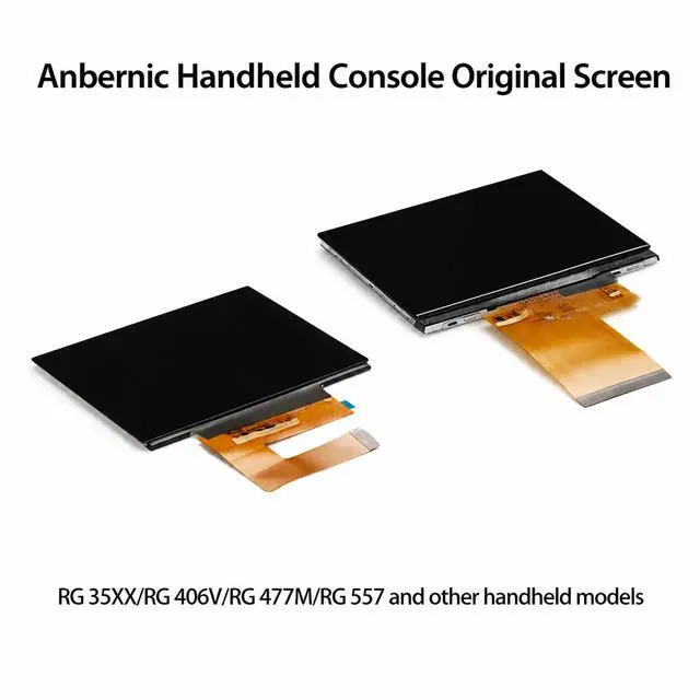 Main image of Original LCD Screen Assembly Replacement for ANBERNIC RG35XX RG Cube XX RG34XX Handheld Retro Game Console - OEM Display Module Parts 35XX Screen