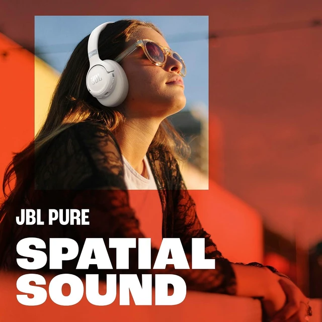 Alt view image 5 of 7 - Tune 780NC - Wireless Over-Ear Noise Cancelling Headphones - Black Hi-Res JBL Pure Bass Sound plus Spatial Sound, Adaptive Noise Cancelling, & Up to 76 hours (or up to 50 with ANC on) Beige
