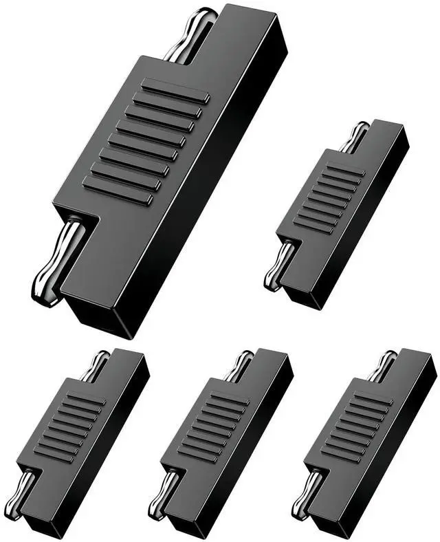 Main image of WRIARICH SAE Connector SAE to SAE Polarity Reverse Quick Disconnect Cable Plug Adapter for Solar Panel Battery Power Charger - 5Pack