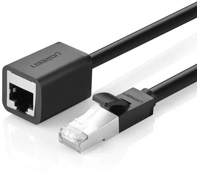 Main image of WRIARICH Ethernet Extension Cable, CAT 6 RJ45 Male to Female Support Cat6 / Cat5e / Cat5 Standards, RJ45 Cords Shielded, 6ft/2m
