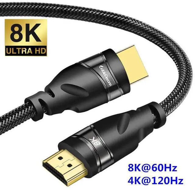 Main image of 8K HDMI Optic Cable Real UHD HDR 8K 48Gbps,8K@60Hz 4K@120Hz HDMI Fiber 10ft Support 3D HDCP2.2 HDMI Cable for PS4 SetTop Box HDTVs Projectors