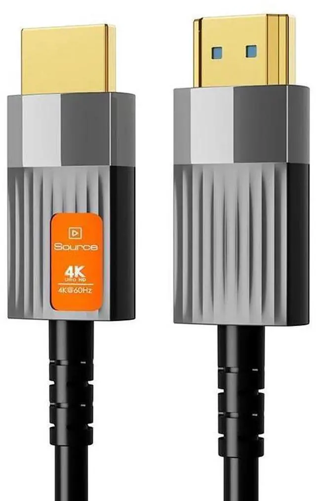 Main image of Fiber Optic Hdmi Cable 16Ft/5M | 4K in-Wall CL3 Rated Long HDMI Cable 2.0 Support HDR10 8/10bit 18Gbps HDCP2.2 ARC | High Speed HD Shielded Cord Compatible with RokuTV/Laptop/PC/HDTV
