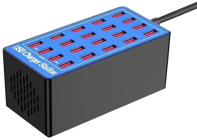 Main image of Multiple USB Charger,20 Ports USB Charging Station,100W Multi-Port USB A Charger, USB Wall Charger Desktop USB Charger for Smartphones,Tables,and More Devices