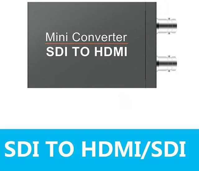 Main image of SDI to HDMI Video Converter, 3G-SDI/HD-SDI/SD-SDI to HDMI coaxial Cable Adapter 1080P Video and Audio Splitter, coaxial Cable Adapter