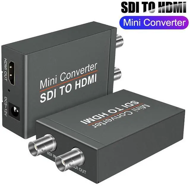 Main image of SDI to HDMI Converter, SDI in HDMI Out SDI Loopout, 1080P Auto Format Detection Stereo Audio De-embedder