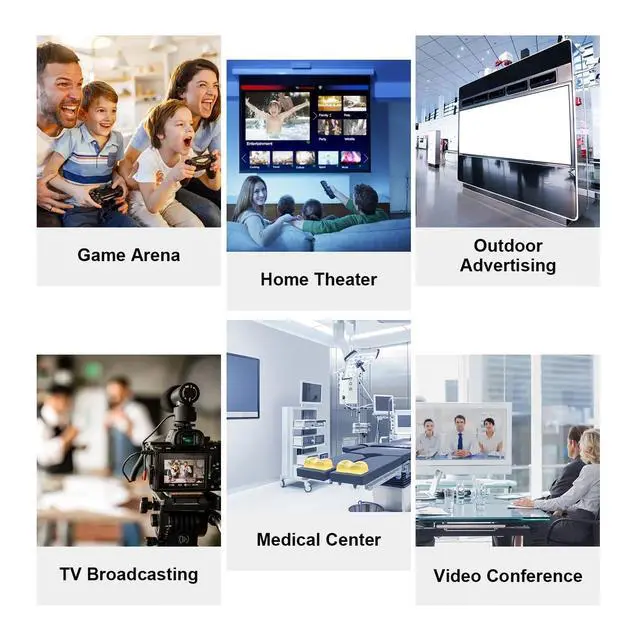 Alt view image 7 of 7 - 8K HDMI Fiber Optic Cable 16FT (8K@60Hz 4K@120Hz, HDR10, in-Wall CL3 Rated, 48Gbps High Speed, HDCP2.3, eARC) - Long HDMI Cable For Home Theatre, HDTV, Gaming Consoles, Streaming Devices