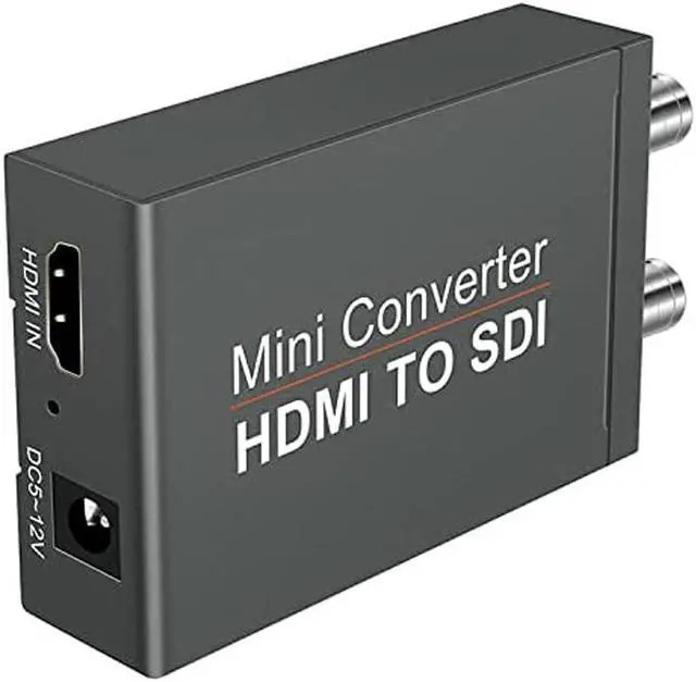 Main image of 1080P HDMI to SDI Converter, HDMI to SD-SDI HD-SDI 3G-SDI Audio Video Adapter,Support HDCP 1.3 1080P 60Hz for Camera Home Theater Monitora (with Power Supply)