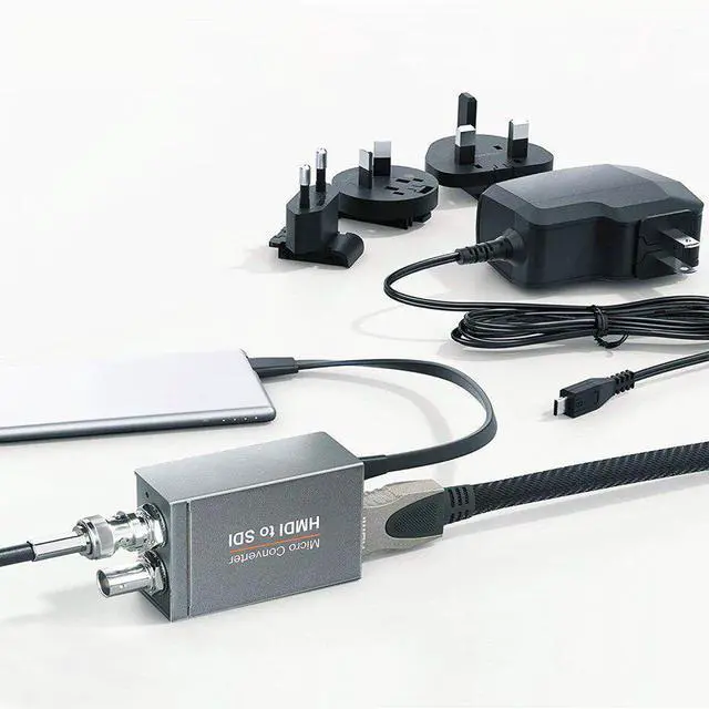 Alt view image 5 of 7 - HDMI to SDI Converter 3G (with Power Supply)