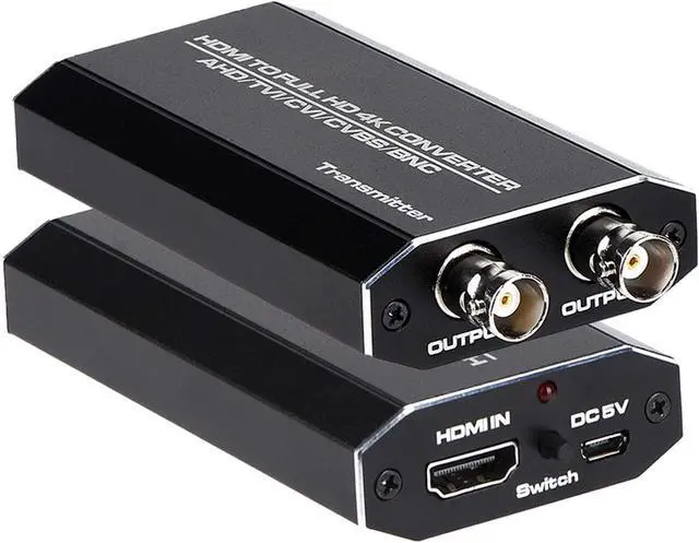 Main image of WRIARICH 720P/1080P@30Hz HDMI to AHD Converter Video Adapter TVI/CVI/AHD to HDMI Converter with AHD Loopout 500M Repeater for HD CCTV Outdoor Home Security Surveillance IP Camera System