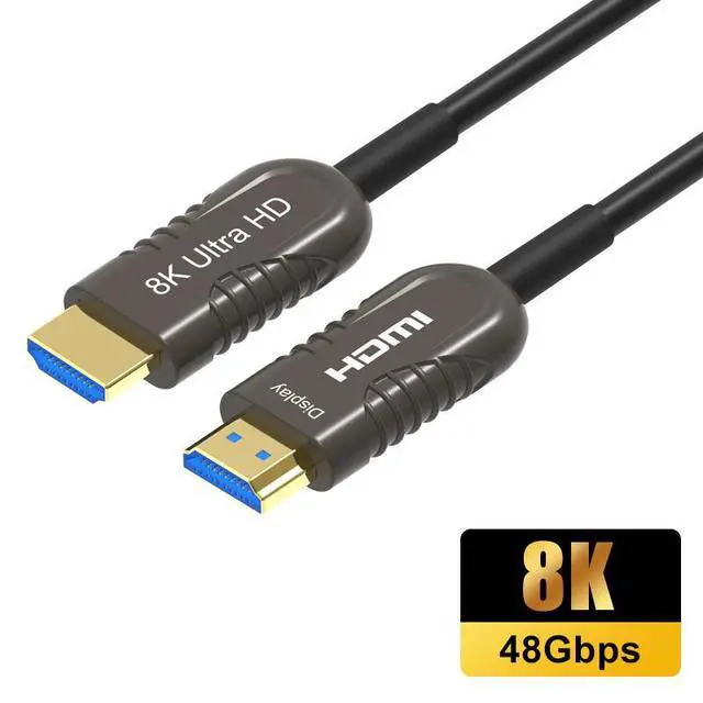 Main image of Premium Certified HDMI 2 .1 Cable 33ft/10M48Gbps 8K Fiber Optic HDMI CableDigital Audio/UHD Video Cable Supports 8K @60Hz/4K @120Hz, 4:4:4 RGB, eARCUHDHDR