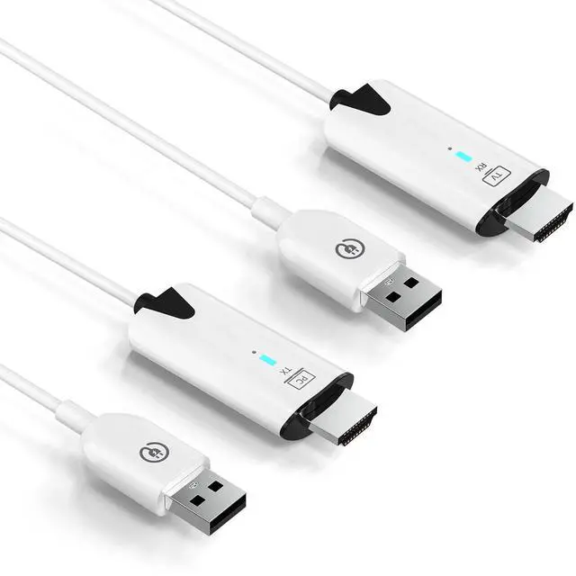 Main image of WRIARICH HDMI Transmitter and Receiver, Plug & Play Portable 2.4G/5G Wireless HDMI Extender Kit for Streaming Video and Audio to Monitor from Laptop/PC/TV Box/Projector
