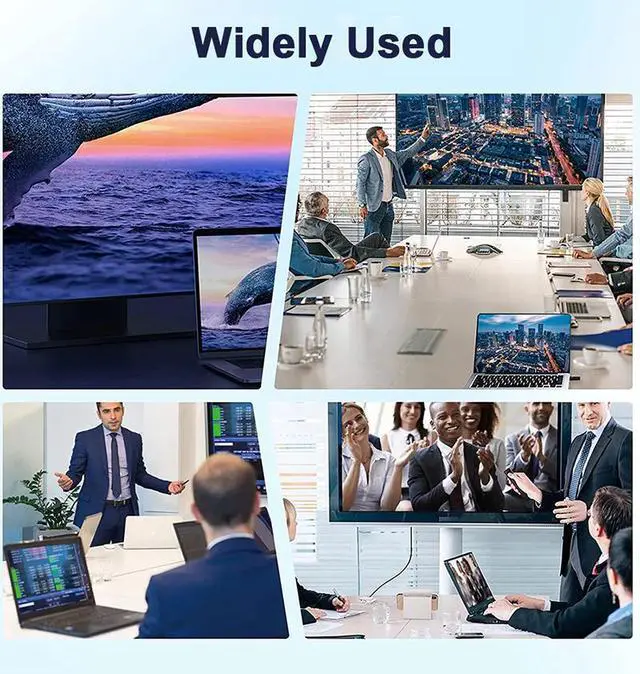 Alt view image 7 of 7 - WRIARICH Wireless HDMI KVM Extender, Wireless HDMI Transmitter and Receiver 1080P@60Hz up to 200m/656ft with HDMI Loop-Out and 5.8G Dual Antenna, 2xUSB for Keyboard/Mouse Streaming from Laptop