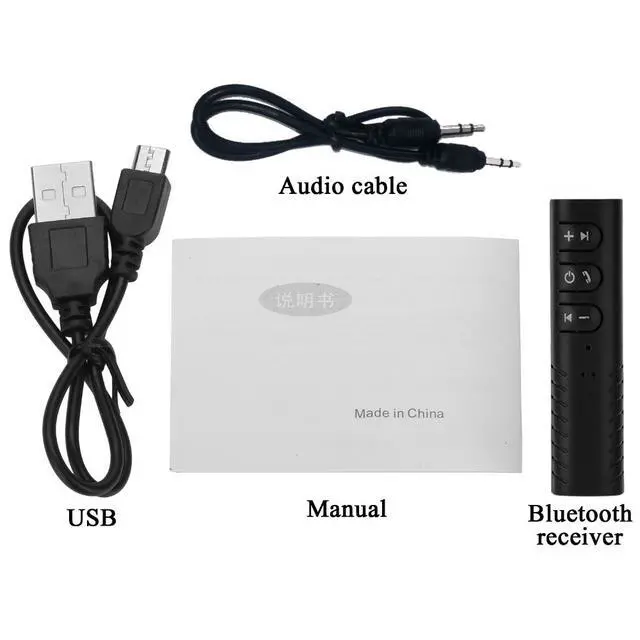 Alt view image 5 of 7 - WRIARICH AX-03 3.5mm Bluetooth Stereo Headphone Earphone Audio Receiver Adapter Converter, Black